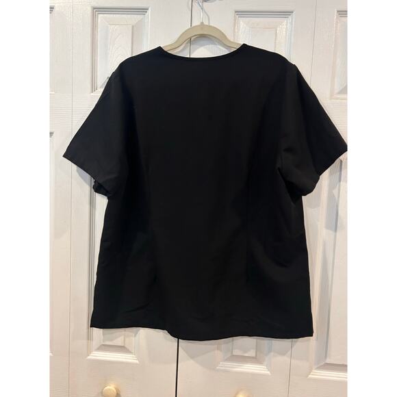 Figs Catarina One-Pocket Scrub Top Black Size XXL - Picture 7 of 10